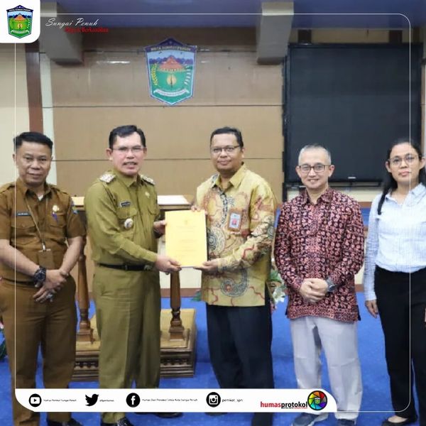 Pemkot Sungai Penuh & BPK RI  Perwakilan Provinsi Jambi Gelar Exit Meeting