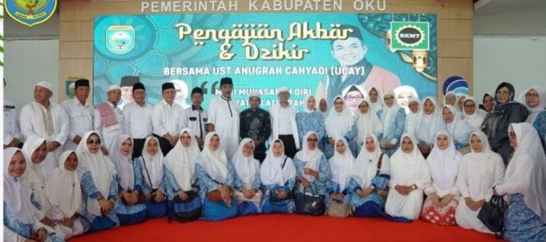Pengajian Akbar dan Dzikir bersama Badan Kontak Majelis Taklim Kabupaten OKU