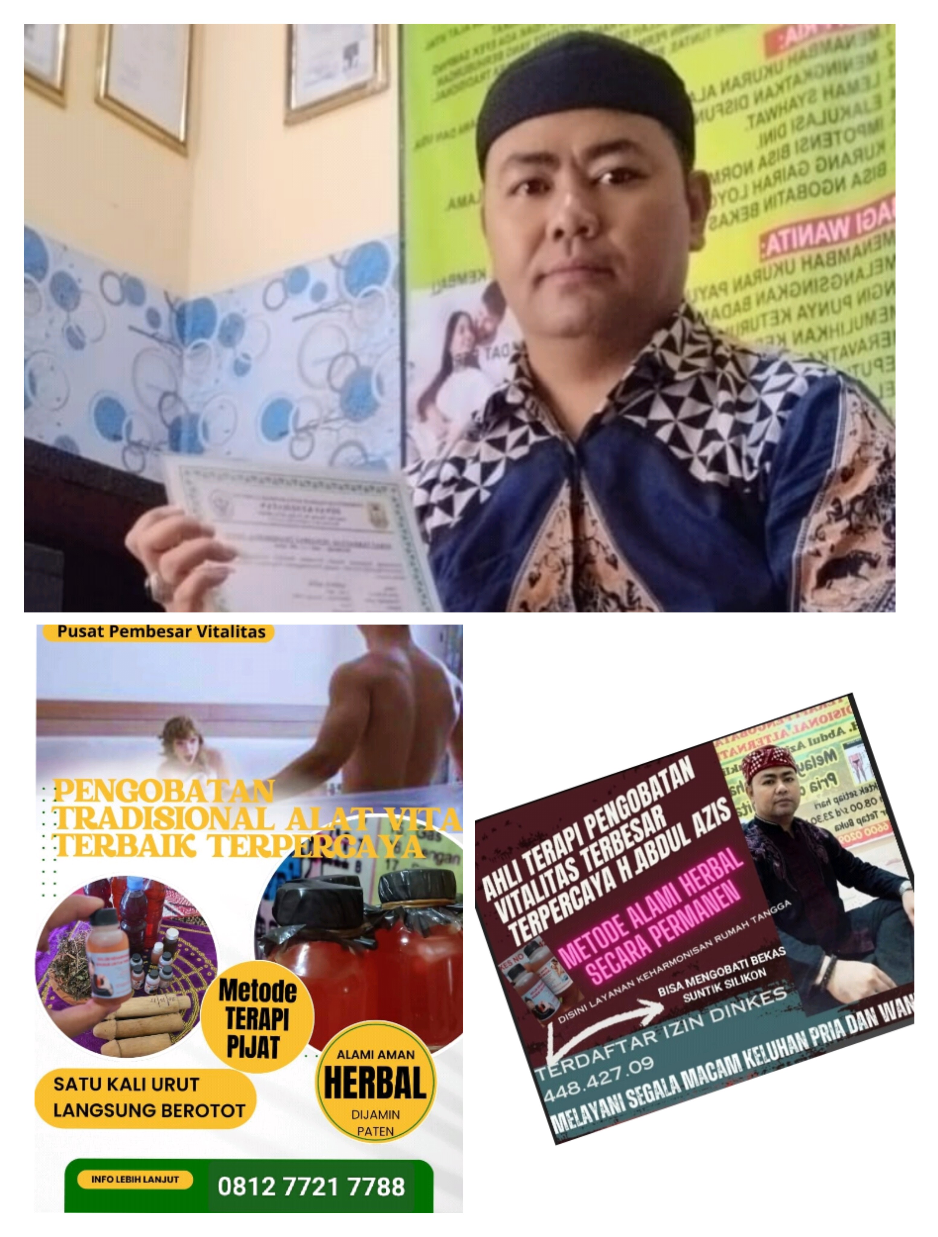 Pengobatan Alat Vital Lampung H.Abdulazis Pusat Pembesar Vitalitas Paling Ampuh