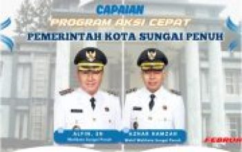 Capaian Program Aksi Cepat Pemerintah Kota Sungai Penuh Bulan Februari – Juni 2025