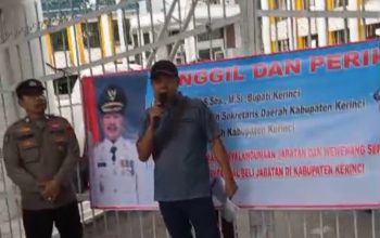 Bupati Kerinci Tersandung Dugaan Gratifikasi Pengangkatan ASN